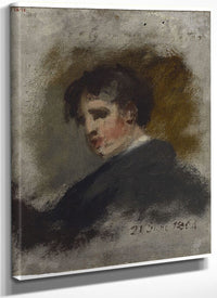 Portrait Sketch By Thomas Sully Fine Art Print