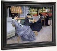 Portraits In The Country By Gustave Caillebotte Fine Art Print