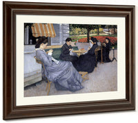 Portraits In The Country By Gustave Caillebotte Fine Art Print