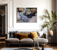 Portraits In The Country By Gustave Caillebotte Fine Art Print