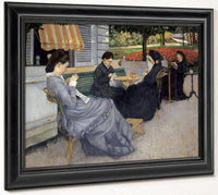 Portraits In The Countryside By Gustave Caillebotte Fine Art Print