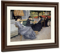 Portraits In The Countryside By Gustave Caillebotte Fine Art Print
