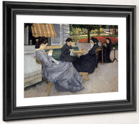 Portraits In The Countryside By Gustave Caillebotte Fine Art Print