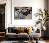 Portraits In The Countryside By Gustave Caillebotte Fine Art Print