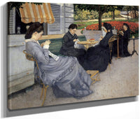 Portraits In The Countryside By Gustave Caillebotte Fine Art Print