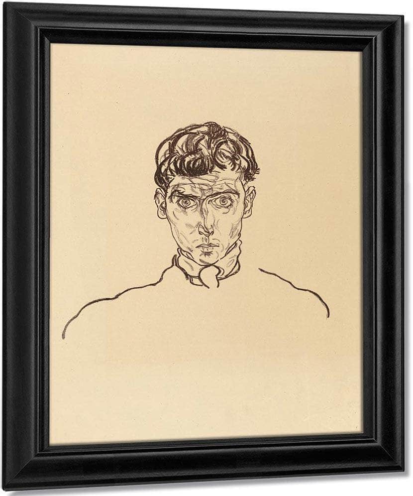 Portrat Paris Von Gutersloh   Portrait Of Paris Von Gutersloh By Egon Schiele Fine Art Print