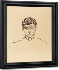 Portrat Paris Von Gutersloh   Portrait Of Paris Von Gutersloh By Egon Schiele Fine Art Print