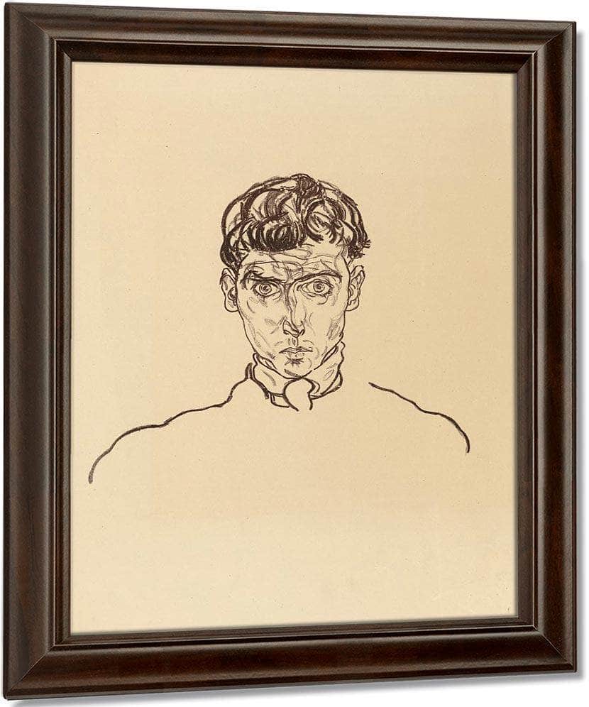 Portrat Paris Von Gutersloh   Portrait Of Paris Von Gutersloh By Egon Schiele Fine Art Print