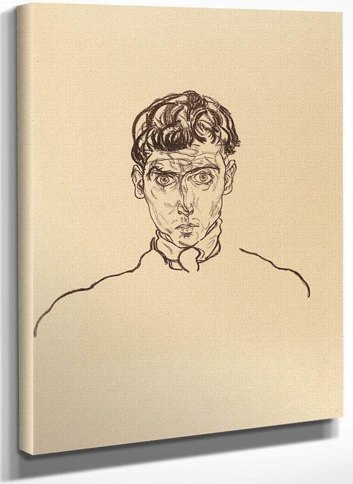 Portrat Paris Von Gutersloh   Portrait Of Paris Von Gutersloh By Egon Schiele Fine Art Print