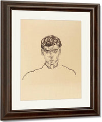 Portrat Paris Von Gutersloh   Portrait Of Paris Von Gutersloh By Egon Schiele Fine Art Print