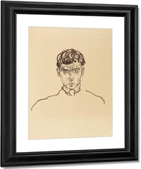 Portrat Paris Von Gutersloh   Portrait Of Paris Von Gutersloh By Egon Schiele Fine Art Print