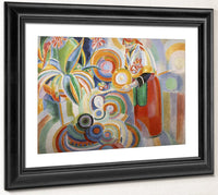 Portuguese Woman By Robert Delaunay Fine Art Print