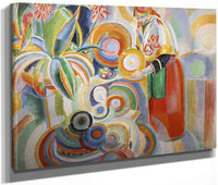 Portuguese Woman By Robert Delaunay Fine Art Print