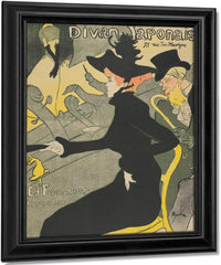 Poster For Le Divan Japonais 1893 By Henri De Toulouse Lautrec Fine Art Print