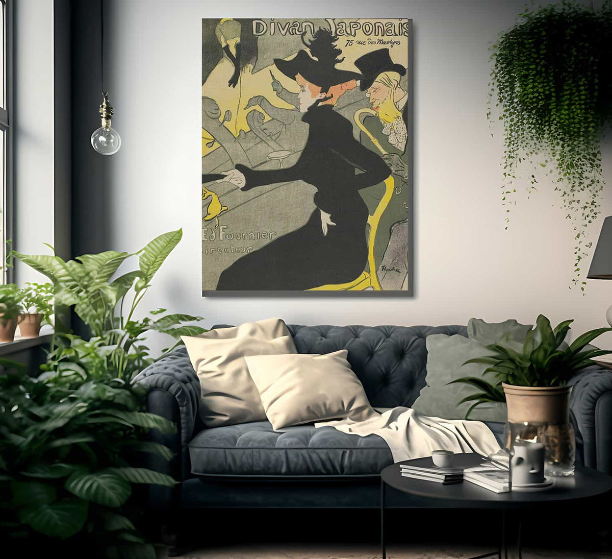 Poster For Le Divan Japonais 1893 By Henri De Toulouse Lautrec Fine Art Print