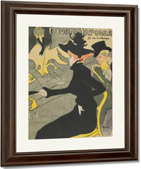 Poster For Le Divan Japonais 1893 By Henri De Toulouse Lautrec Fine Art Print