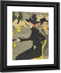 Poster For Le Divan Japonais 1893 By Henri De Toulouse Lautrec Fine Art Print