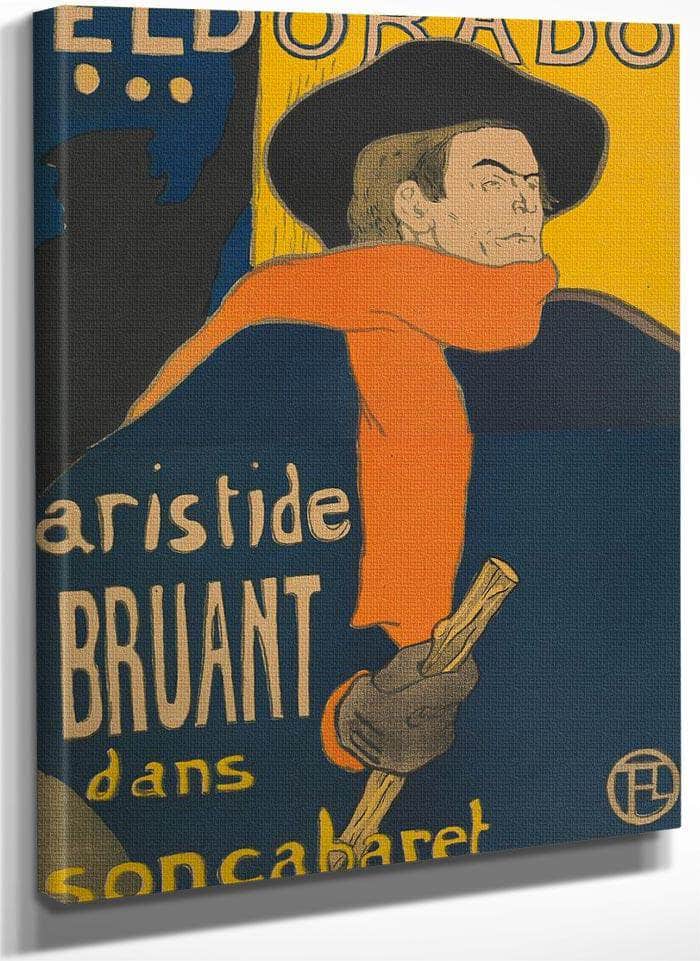 Poster For The Performance Of Artistide Bruant 1892 By Henri De Toulouse Lautrec Fine Art Print