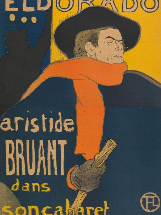 Poster For The Performance Of Artistide Bruant 1892 By Henri De Toulouse Lautrec Fine Art Print