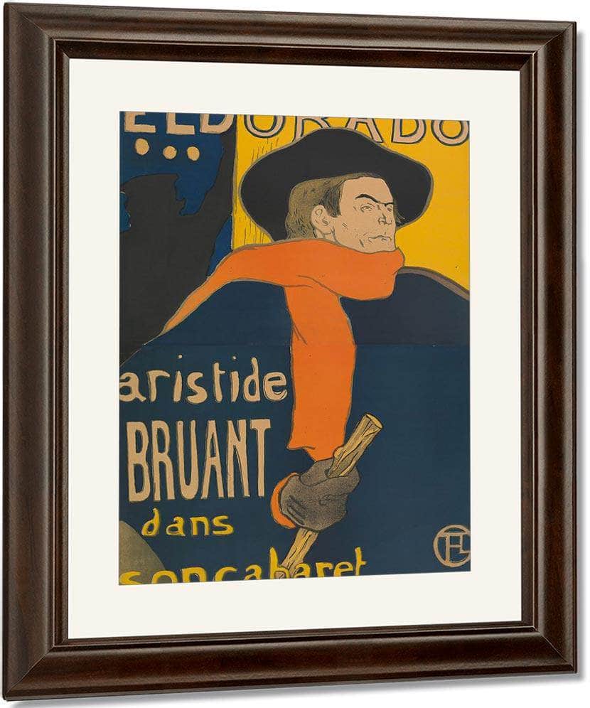 Poster For The Performance Of Artistide Bruant 1892 By Henri De Toulouse Lautrec Fine Art Print