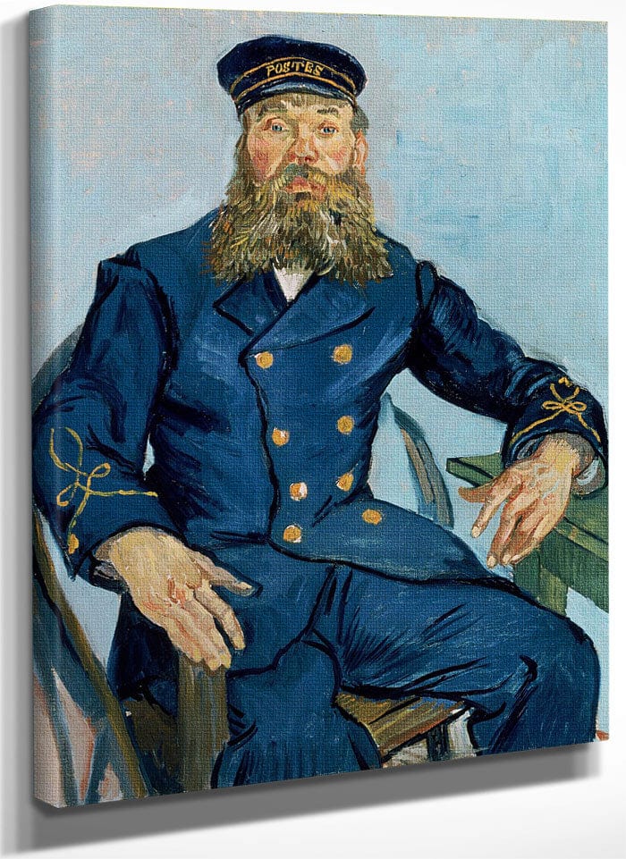 Postman Joseph Roulin By Vincent Van Gogh Fine Art Print