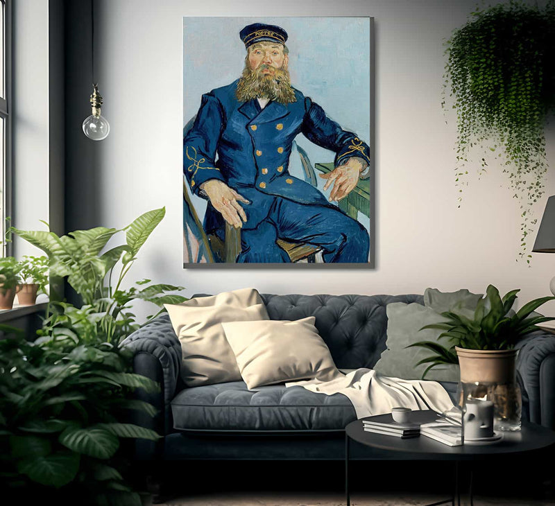Postman Joseph Roulin By Vincent Van Gogh Fine Art Print