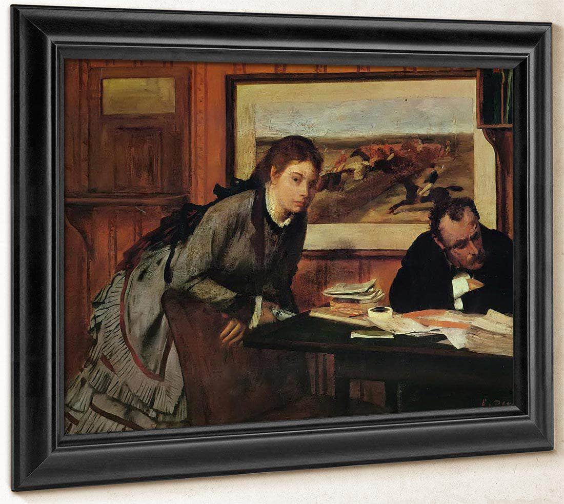 Pouting By Edgar Degas Fine Art Print