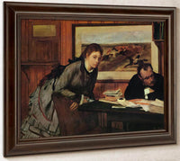 Pouting By Edgar Degas Fine Art Print