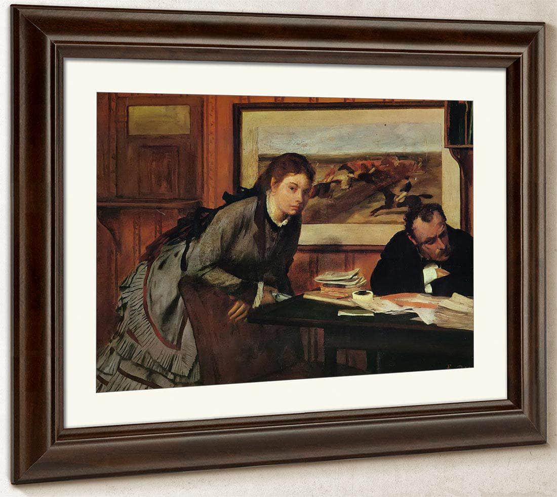 Pouting By Edgar Degas Fine Art Print