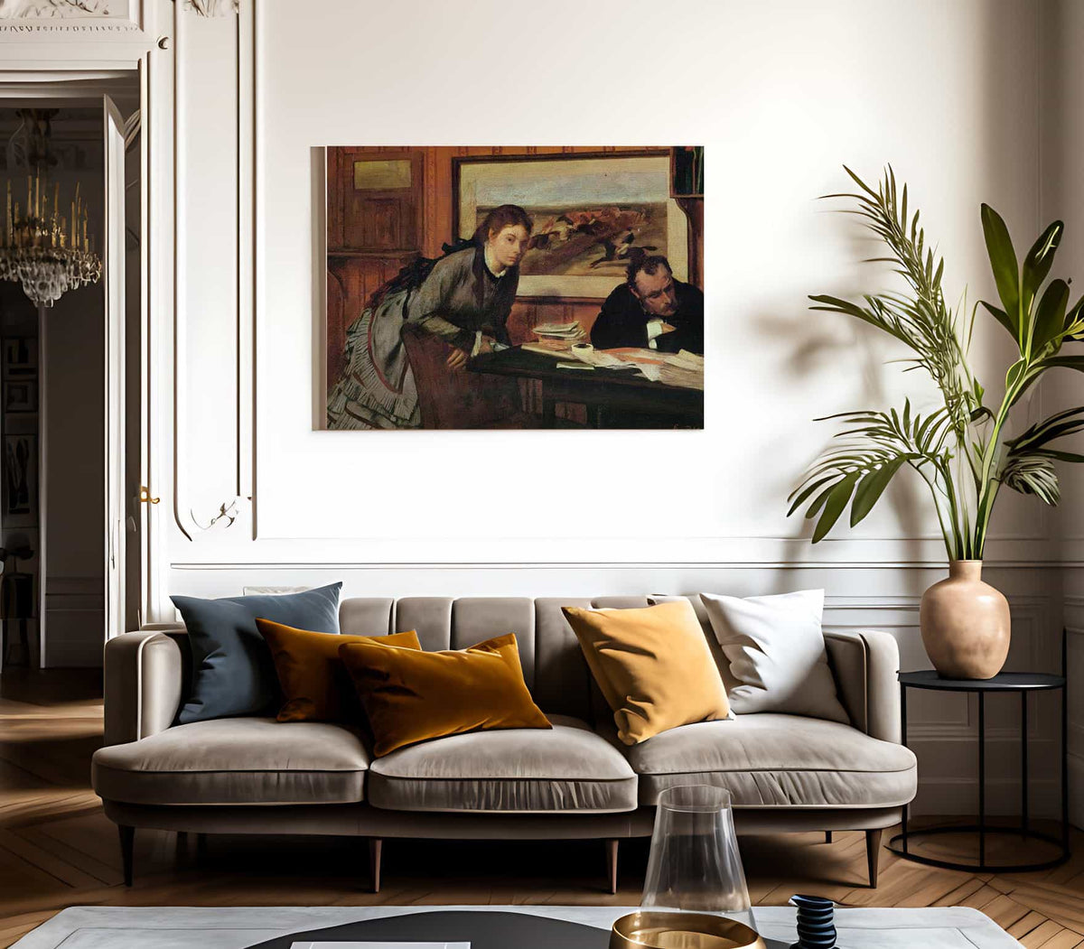 Pouting By Edgar Degas Fine Art Print