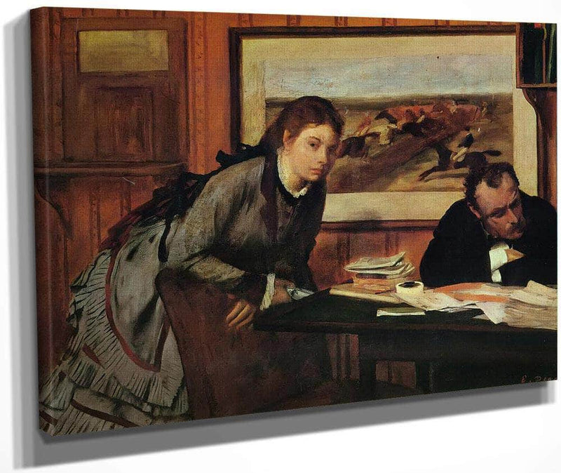 Pouting By Edgar Degas Fine Art Print