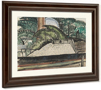 Power House Dock By Arthur Dove Fine Art Print
