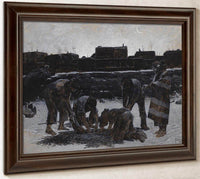 Prayer For A Spring Corn Planting Ceremony By Henry F. Farny Fine Art Print