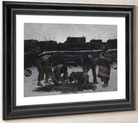 Prayer For A Spring Corn Planting Ceremony By Henry F. Farny Fine Art Print