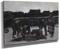 Prayer For A Spring Corn Planting Ceremony By Henry F. Farny Fine Art Print