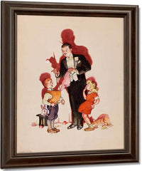 Preliminary Cover Art Liberty Magazine February 25 1939 By Monte Crews Fine Art Print