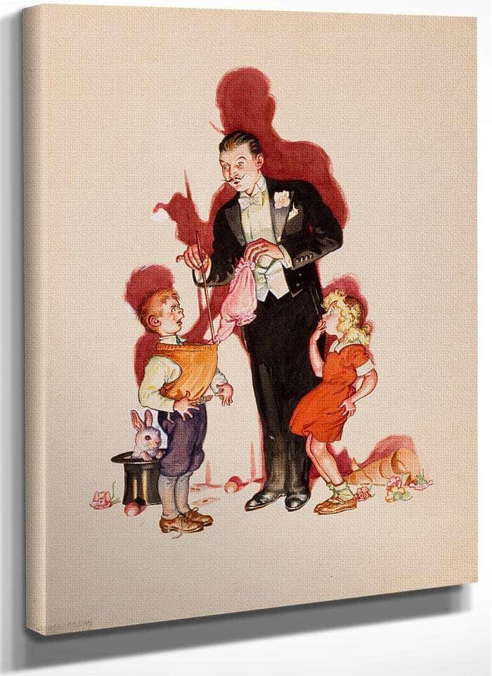 Preliminary Cover Art Liberty Magazine February 25 1939 By Monte Crews Fine Art Print