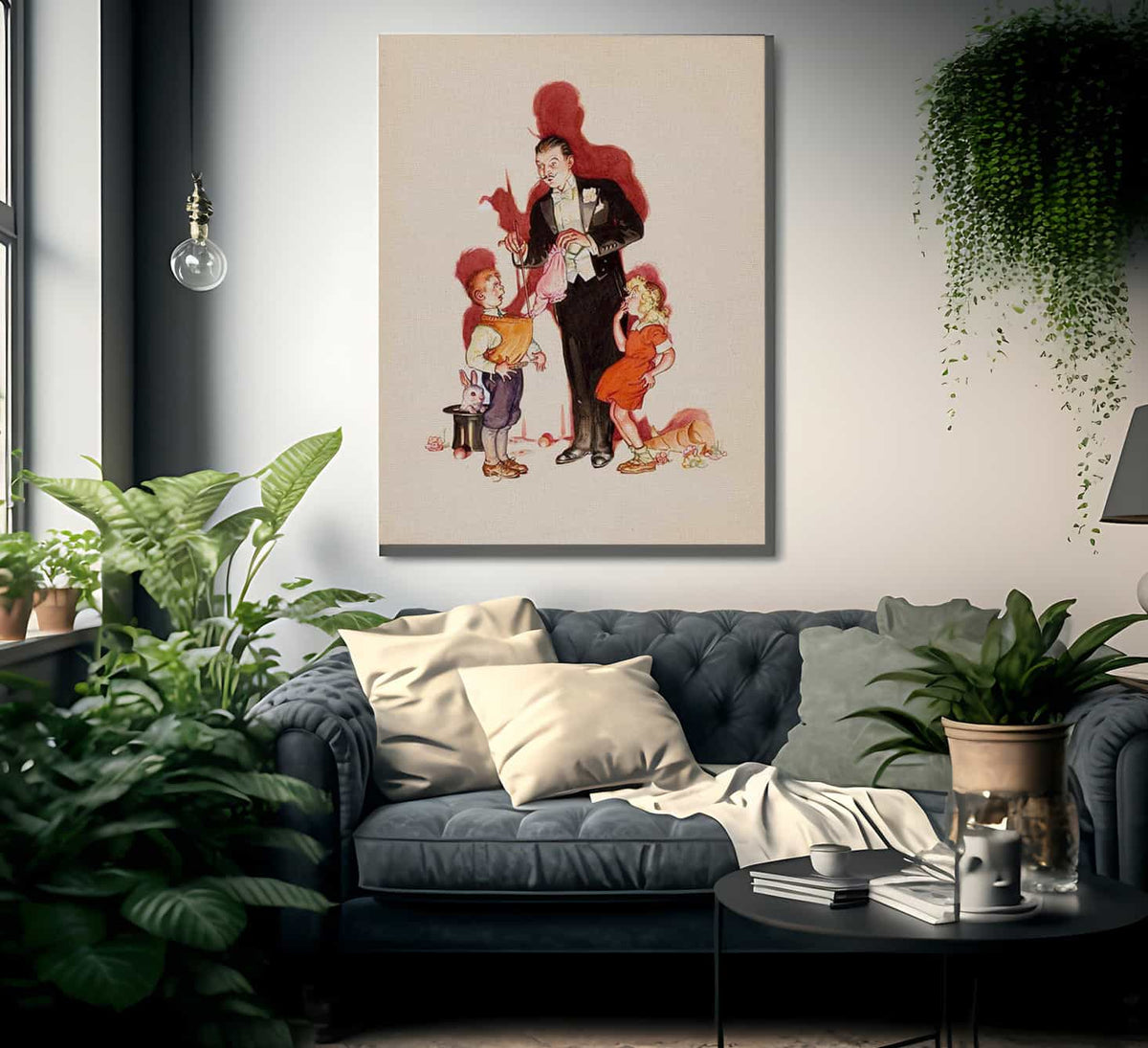 Preliminary Cover Art Liberty Magazine February 25 1939 By Monte Crews Fine Art Print