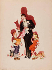 Preliminary Cover Art Liberty Magazine February 25 1939 By Monte Crews Fine Art Print