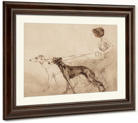 Premier Coursing 1913 By Louis Icart Fine Art Print