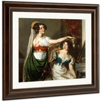 Preparing For A Fancy Dress Ball(Also Known As Portrait Of Charlotte And Mary Williams Wynn) By William Etty Fine Art Print