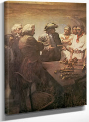 Preparing For The Mutiny By NC Wyeth Fine Art Print
