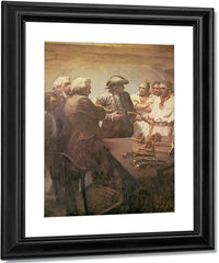 Preparing For The Mutiny By NC Wyeth Fine Art Print