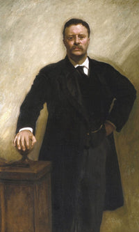 President Theodore Roosevelt By John Singer Sargent Fine Art Print