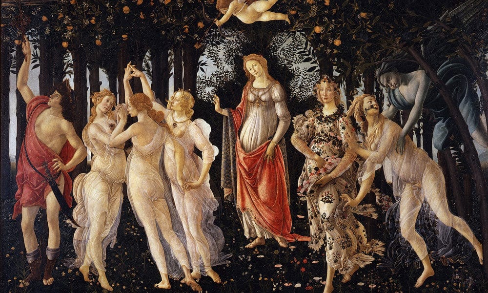 Primavera (Allegory Of Spring) By Sandro Botticelli Fine Art Print