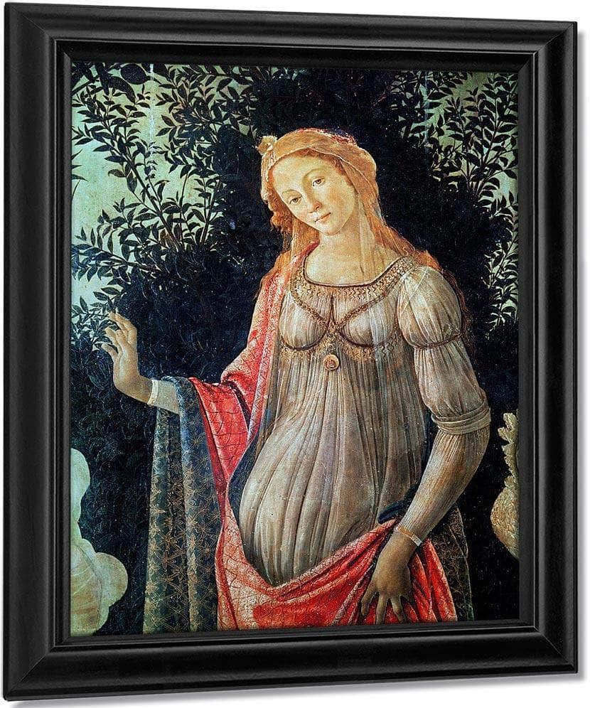 Primavera Detail Of Venus By Sandro Botticelli Fine Art Print