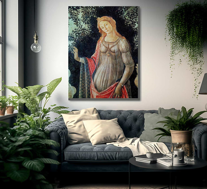 Primavera Detail Of Venus By Sandro Botticelli Fine Art Print