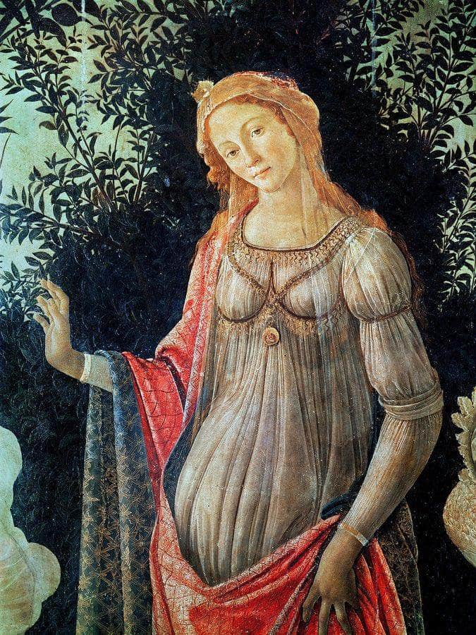 Primavera Detail Of Venus By Sandro Botticelli Fine Art Print