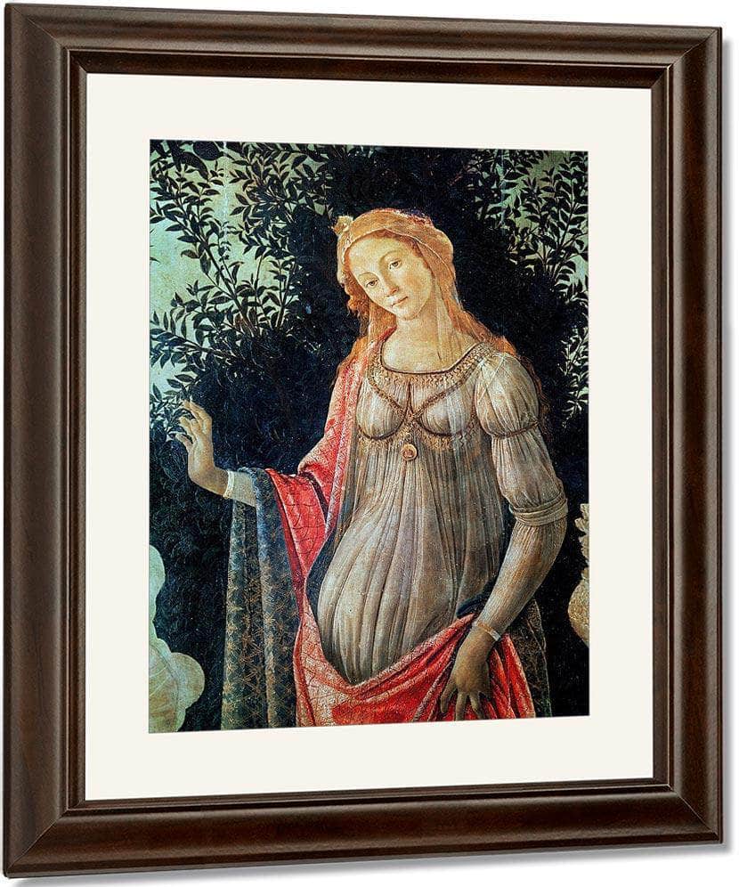 Primavera Detail Of Venus By Sandro Botticelli Fine Art Print