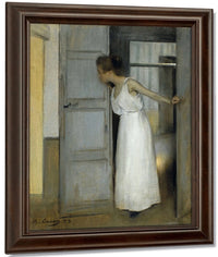 Primero Pasaras Sobre Mi Cadaver By Ramon Casas Fine Art Print